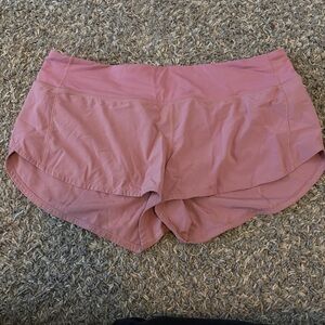 Lululemon Low Waist Speed Up Shorts